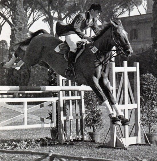 David Broome on Sunsalve at the Olympics in Rome 1960